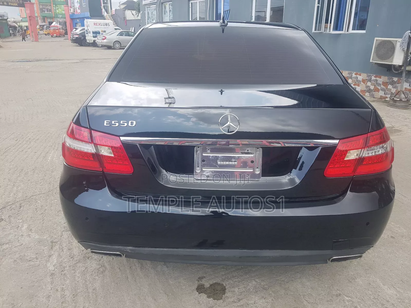Mercedes-Benz E550 2010 Black