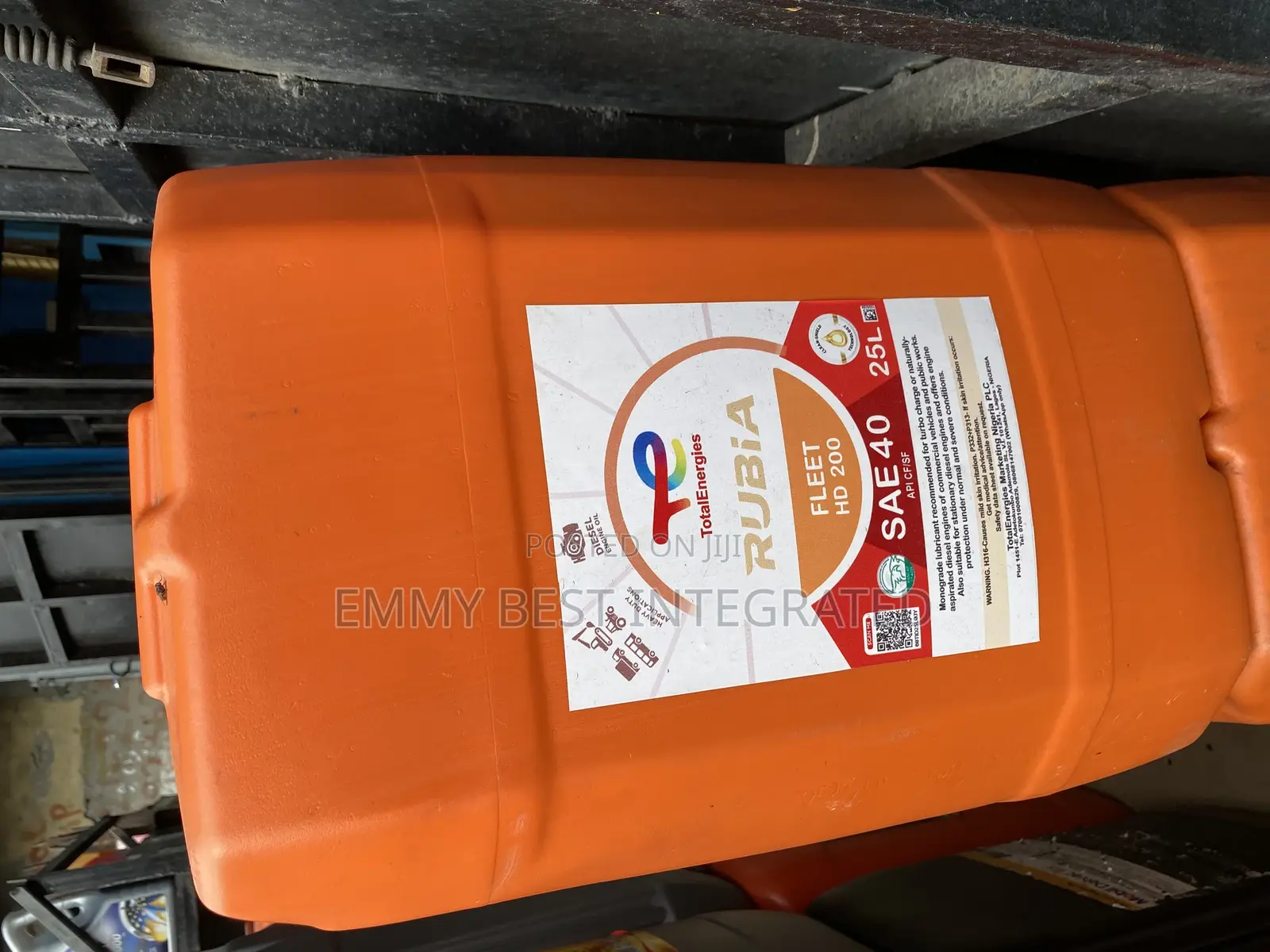 Totalenergies Rubia Fleet Hd 200 Sae 40 Diesel Engine Oil.