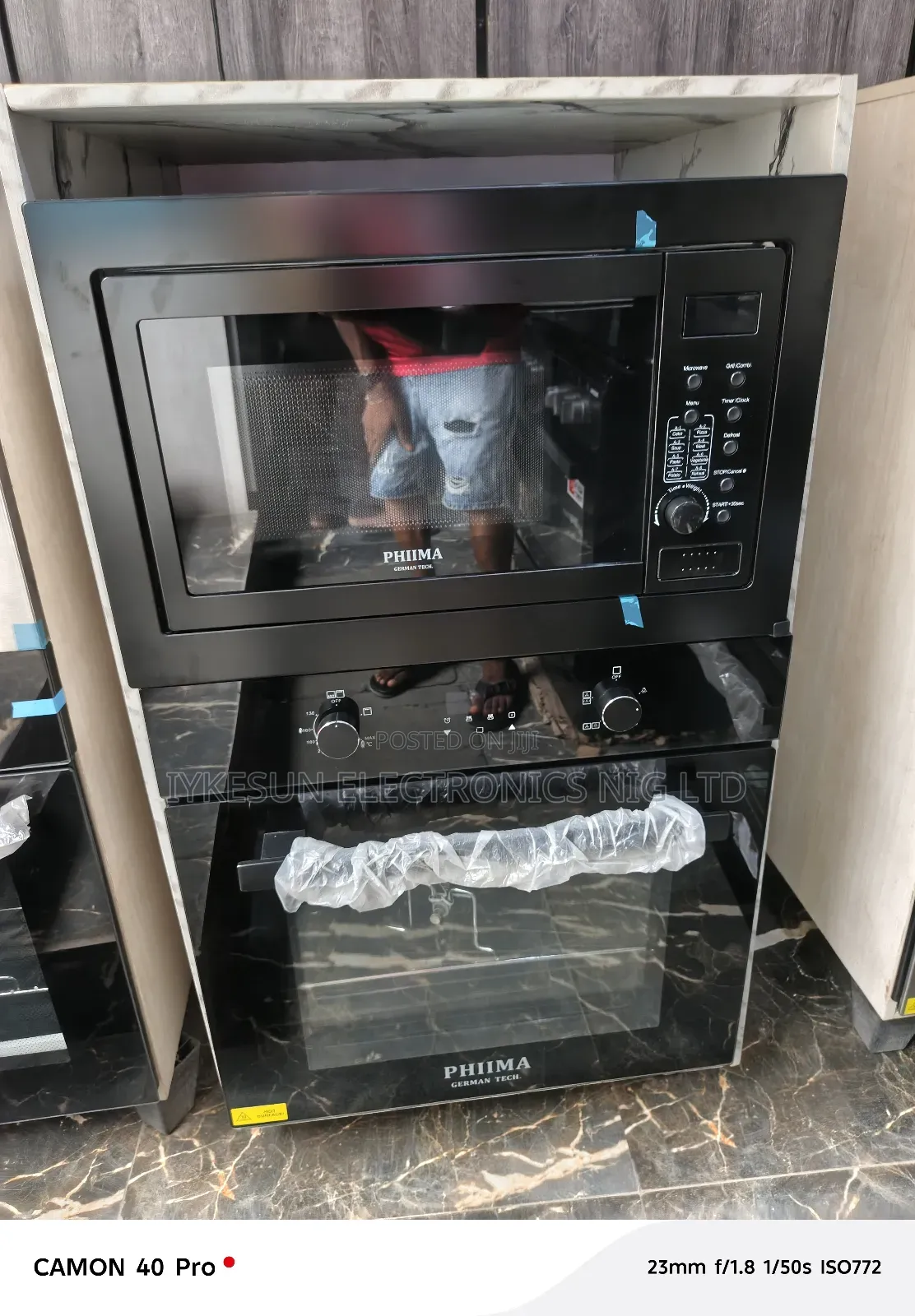Original High Quality 2025 Model Built-in Gas Ele Oven Microwave