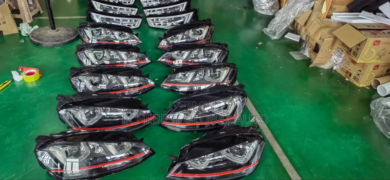 Sets of Golf 7 Gti Full-Light 2013 Model