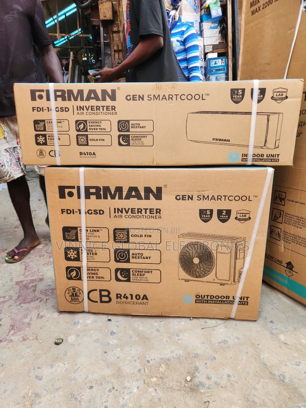 1.5hp Firman Inverter Air Conditioner With 5 Years Warranty