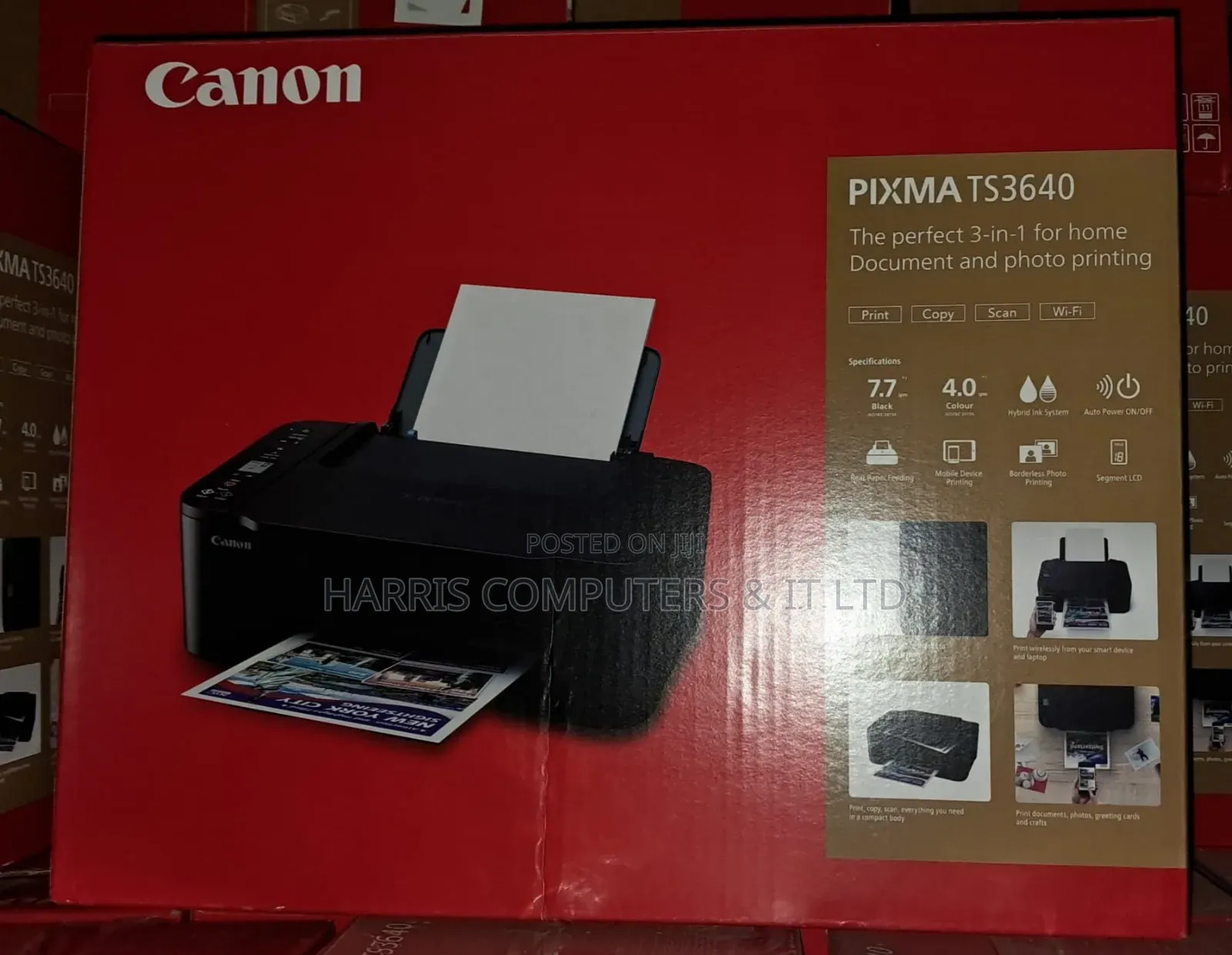 Canon Pixma Ts3640 Printer