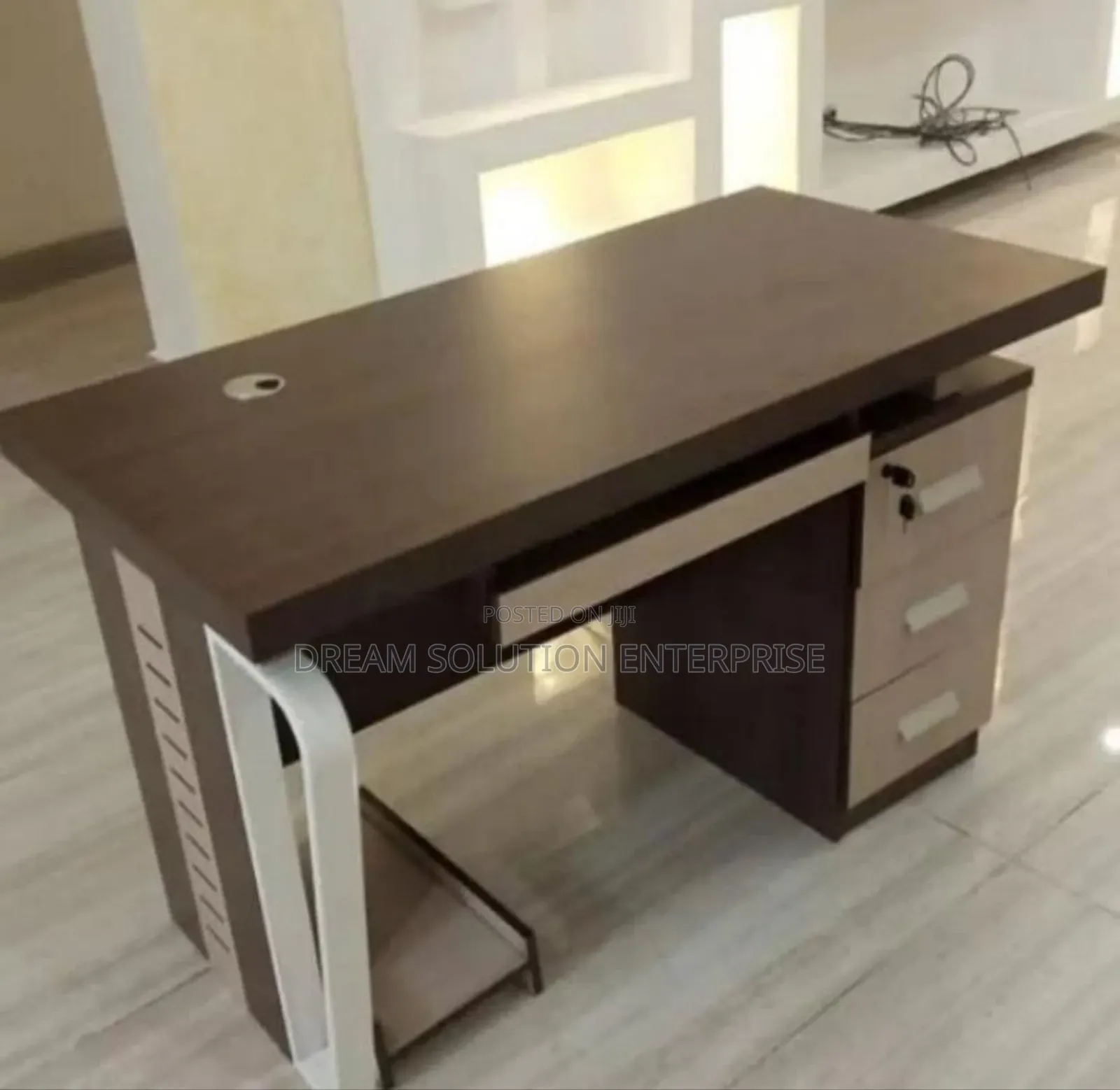 Standard 1.2 Meter Table With Attached Drawer
