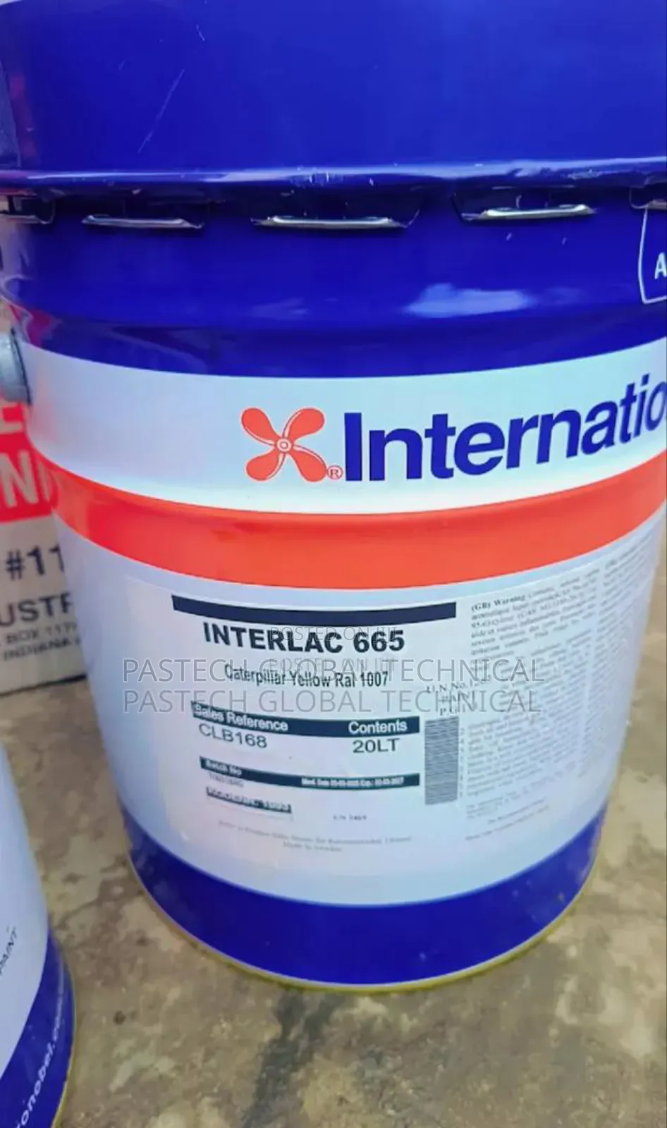 International Interlac 665 Yellow (Ral 1007)