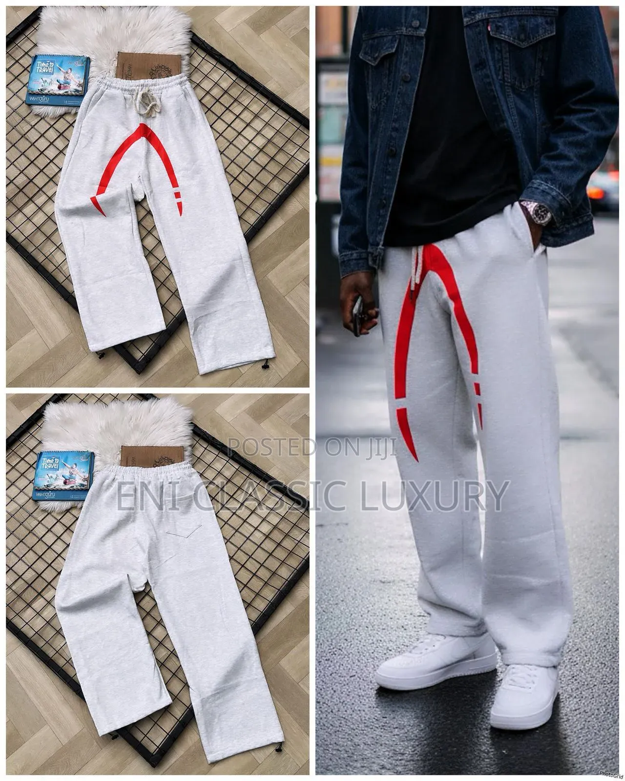 Pure Quality Luxury Cargo Jogger Well Branded