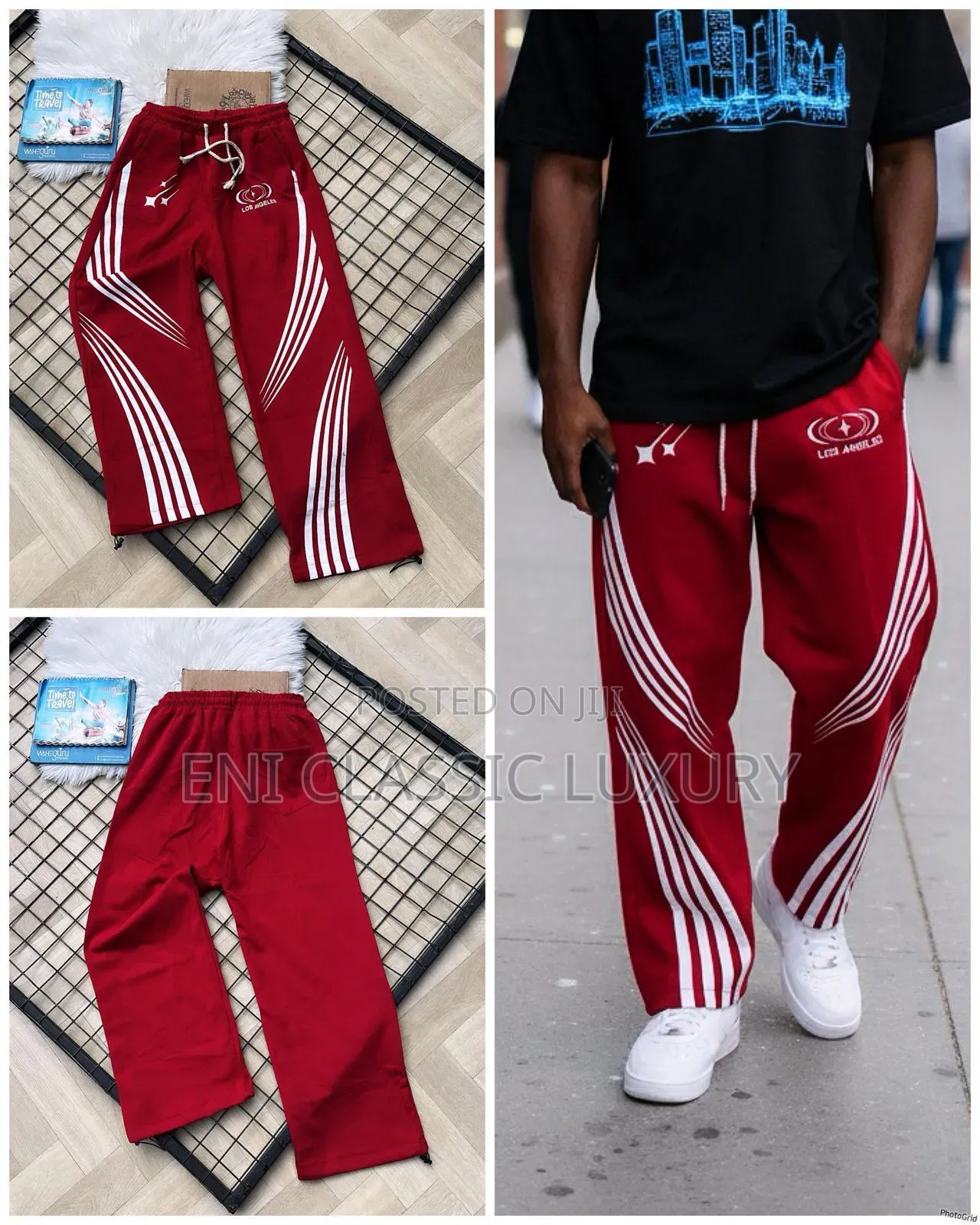 Pure Quality Luxury Cargo Jogger Well Branded
