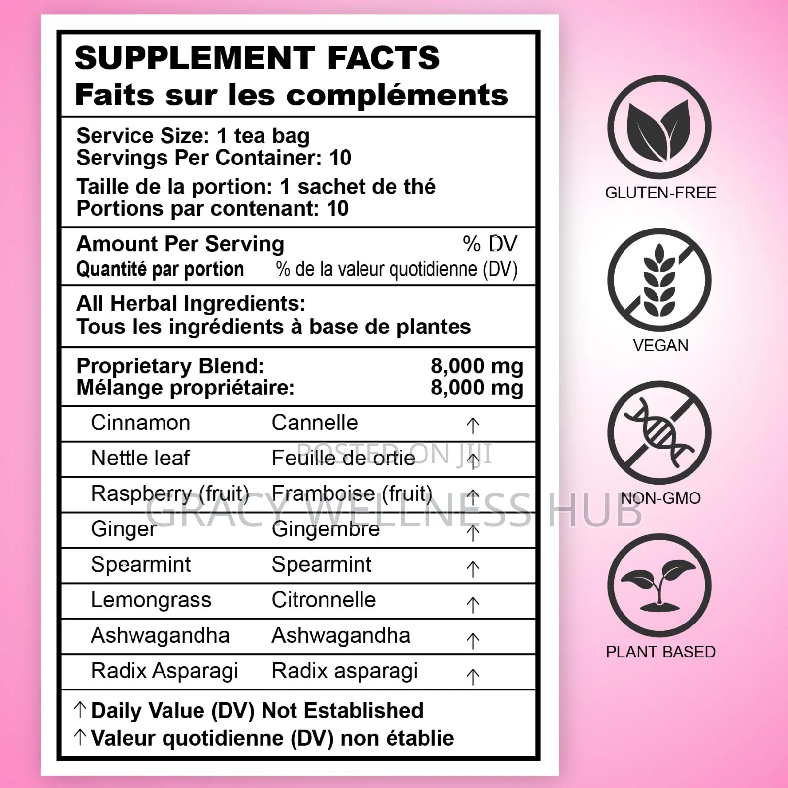 Pcos Tea 100% Natural Herbal Tea