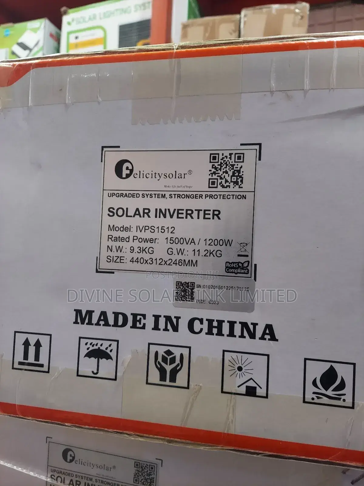 1.5kva 24v Solar Inverter Felicity Pure Sine Wave