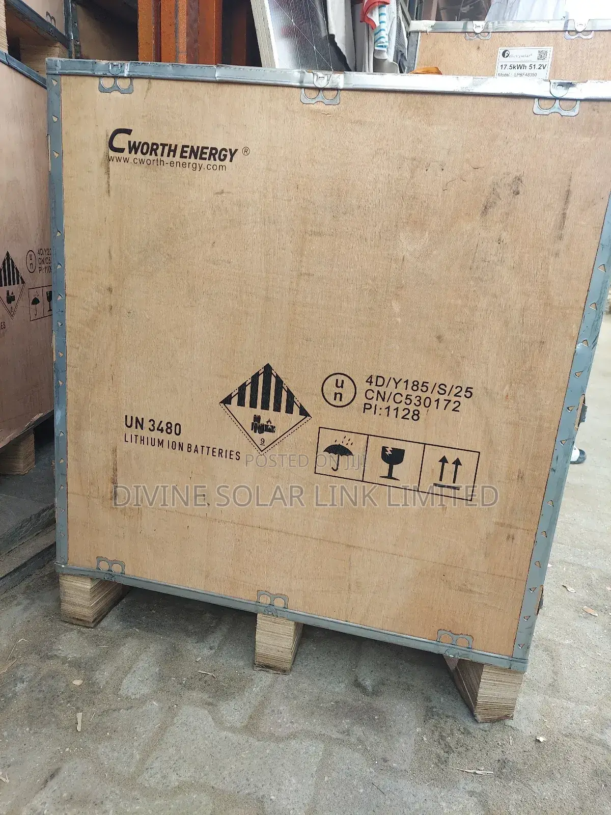 20kwh 48volt Cworth Lithium Battery 5years Warranty