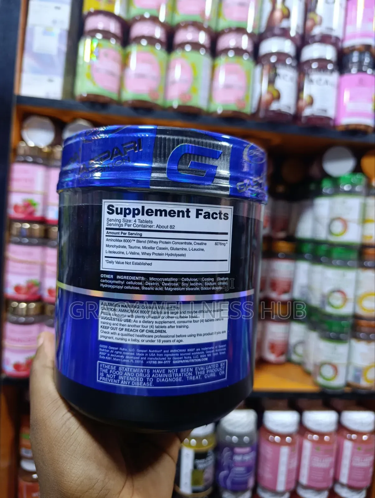 Aminomax 8000 Designed for Athletes Body Builders
