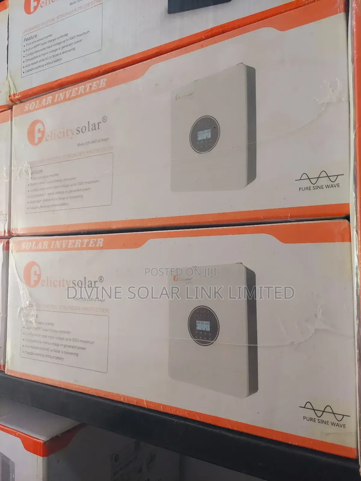 6kva 48v Felicity Pure Sine Wave With 1year Warranty