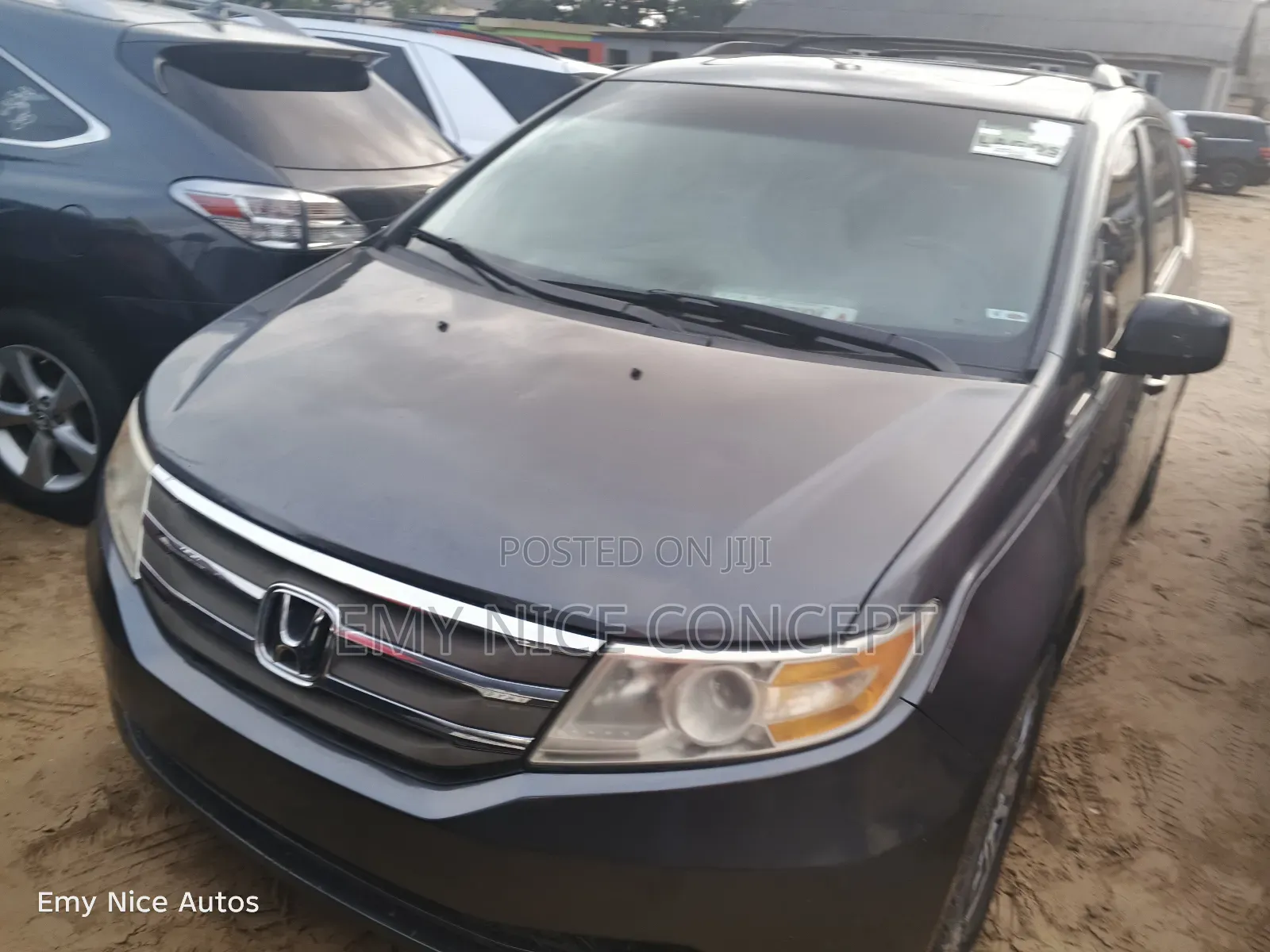 Honda Odyssey Touring 2011 Gray