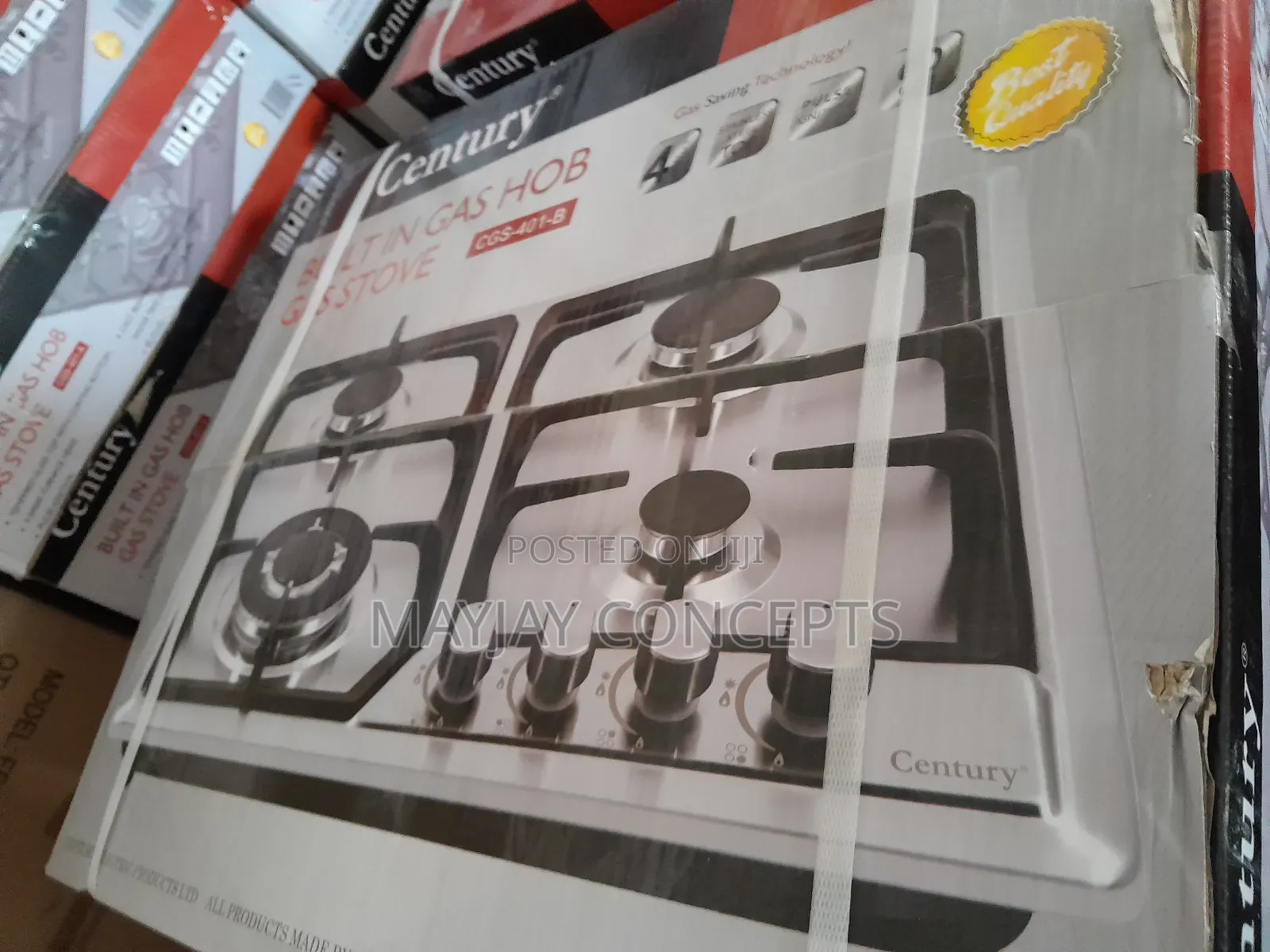Century Built-in Cabinet/Flat Gas Hob Gas Stove-auto Ignition-4 Face