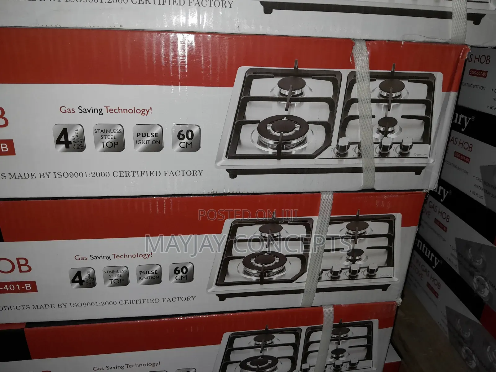 Century Built-in Cabinet/Flat Gas Hob Gas Stove-auto Ignition-4 Face