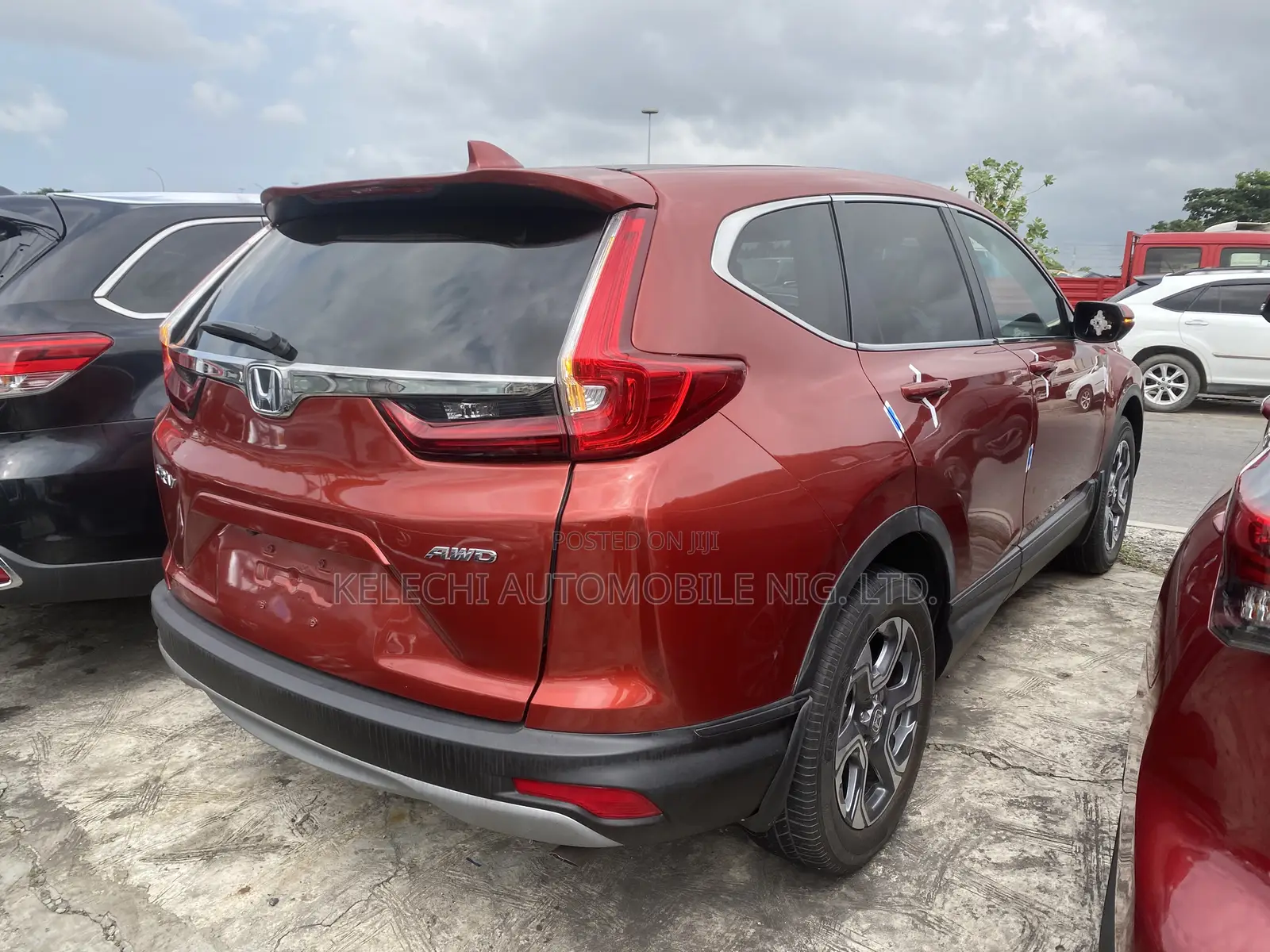 Honda CR-V EX AWD 2018 Red