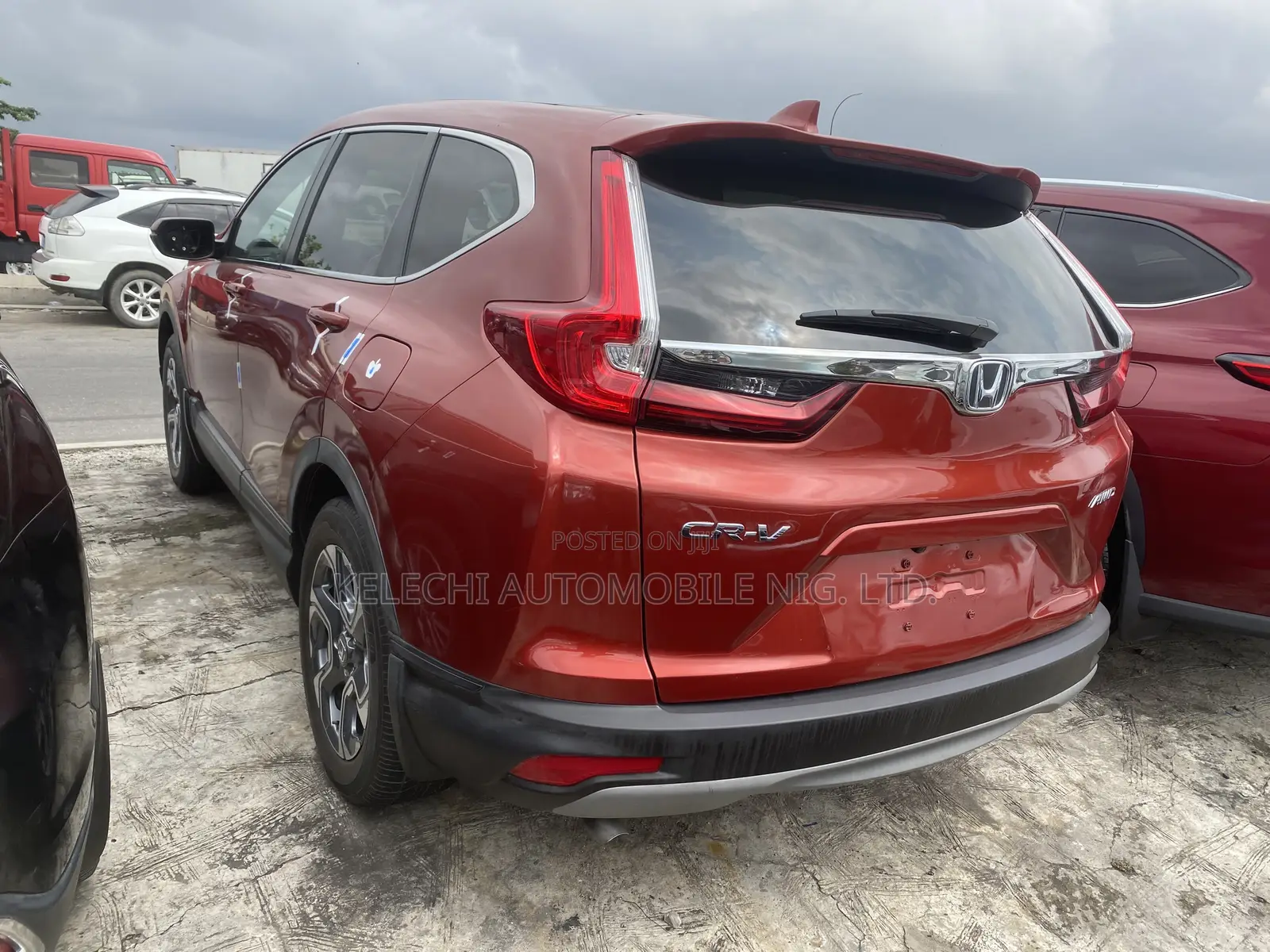 Honda CR-V EX AWD 2018 Red