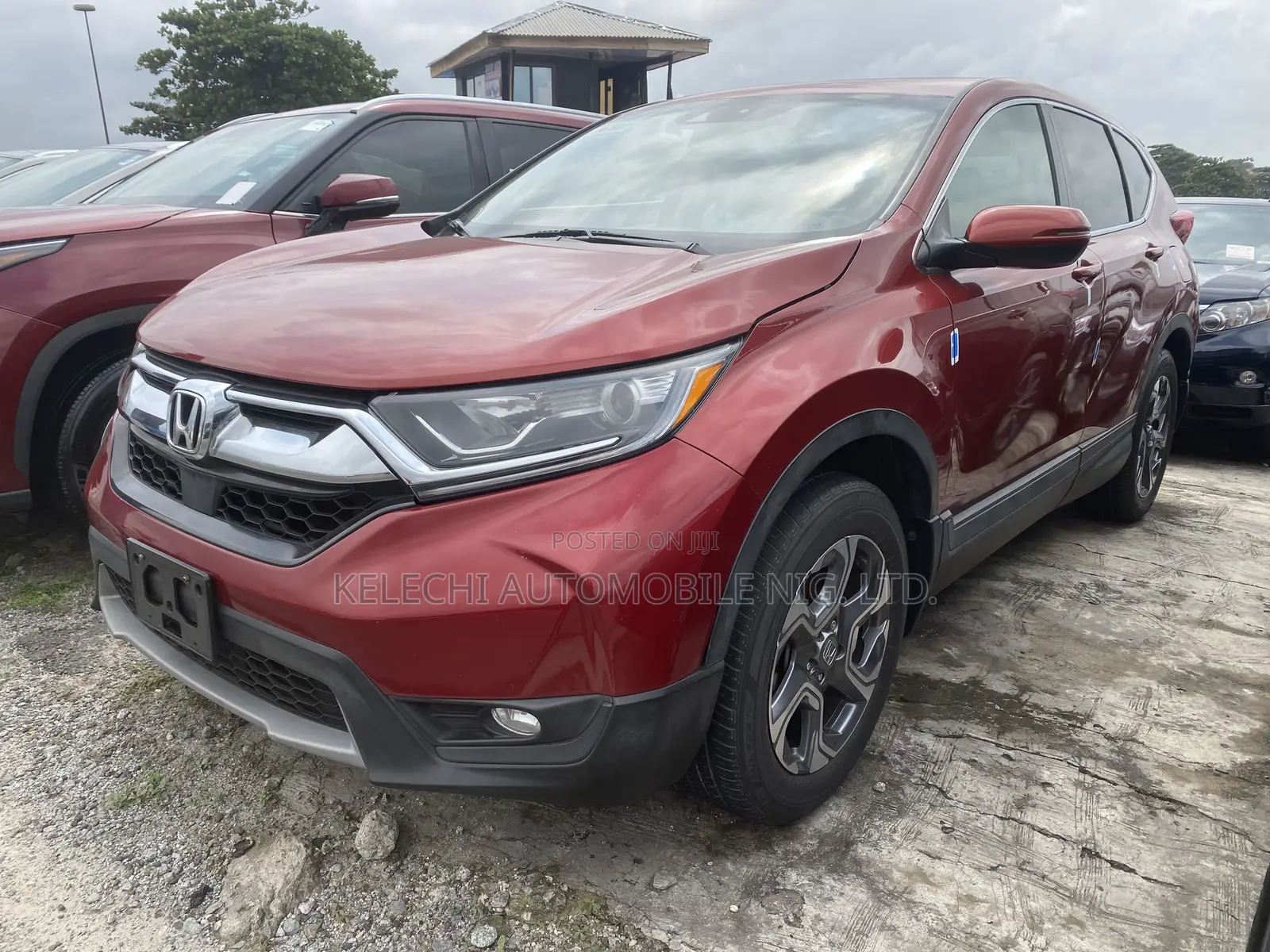 Honda CR-V EX AWD 2018 Red