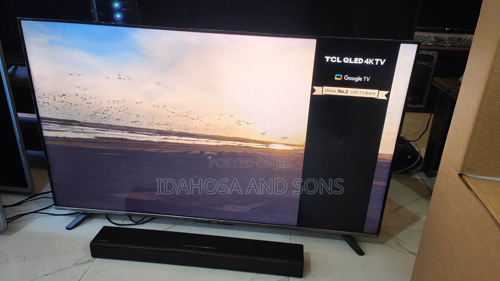 TCL Qled 50inchs Framless Google Tv