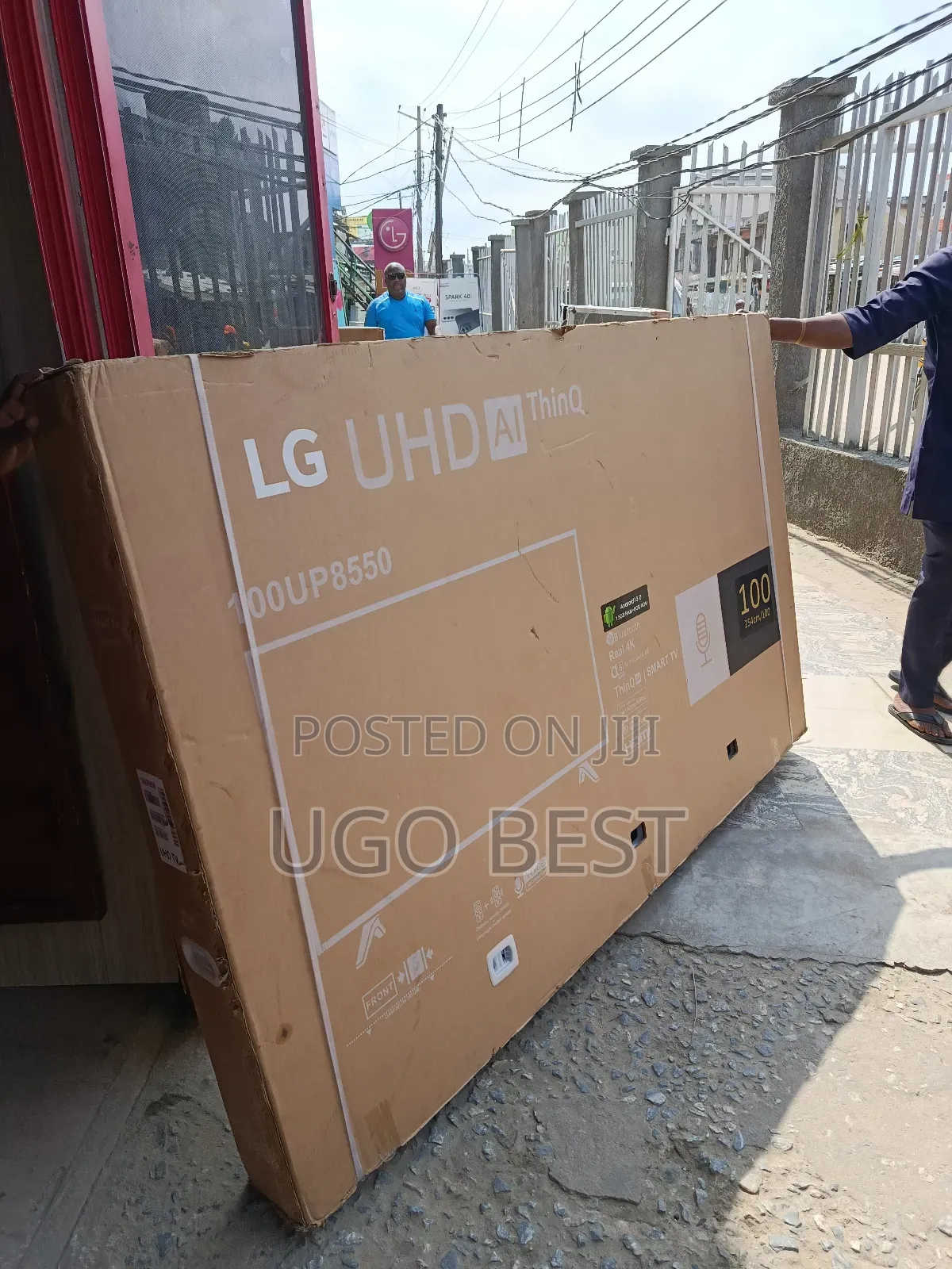 Lg 100 Inches Led Android Smart Tv Uhd Netflix Utub Av 2 Yrs Warranty