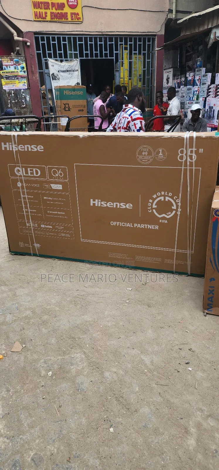 Hisense 85" Quality Television Qled Smart With 2years Warranty