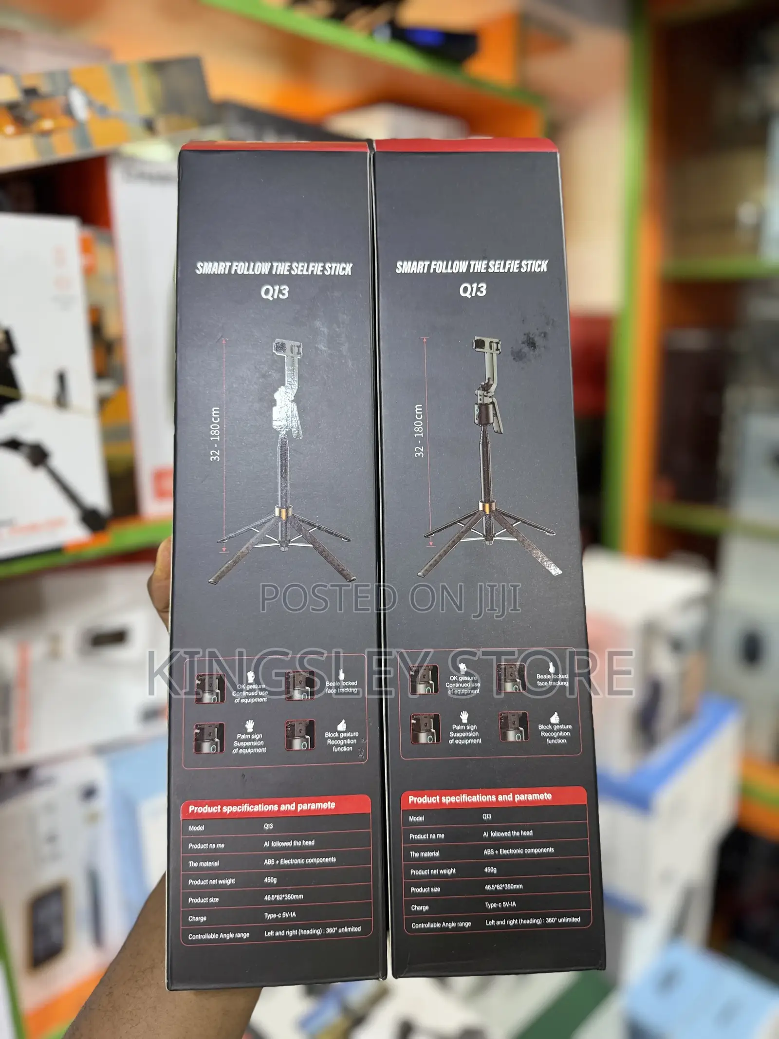 Q13 Phone Camera Video Tripod Stand Phone Gimbal Stabilizer Holder
