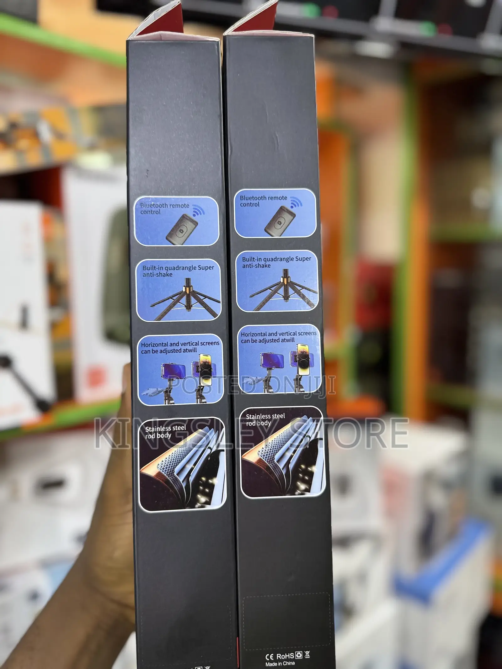 Q13 Phone Camera Video Tripod Stand Phone Gimbal Stabilizer Holder