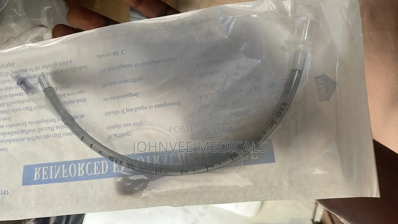 Reinforced Endotracheal Tube