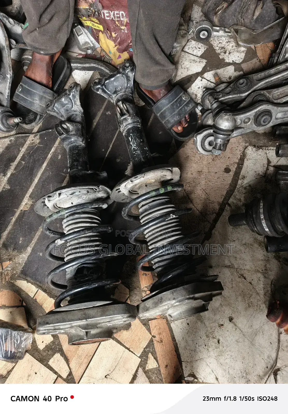 Front Shock 212 Manual Non 4matic Complete Hub Etc