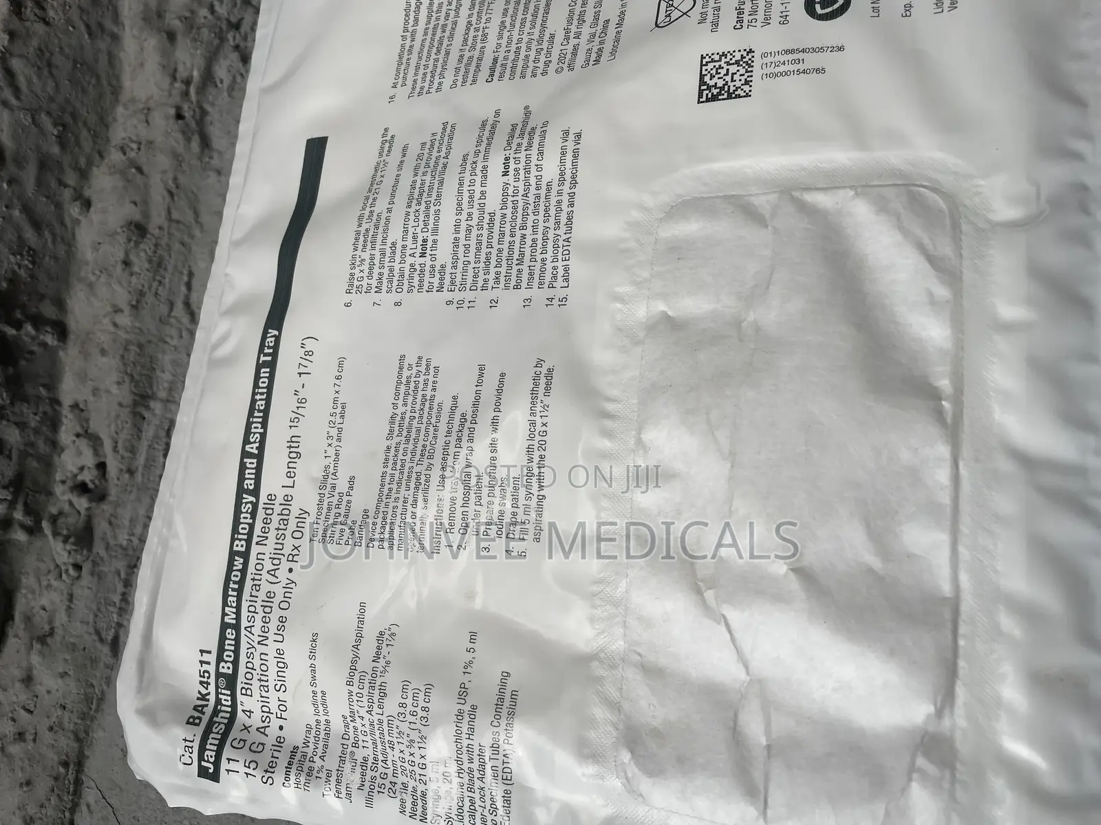 Bone Marrow Biopsy and Aspiration Tray