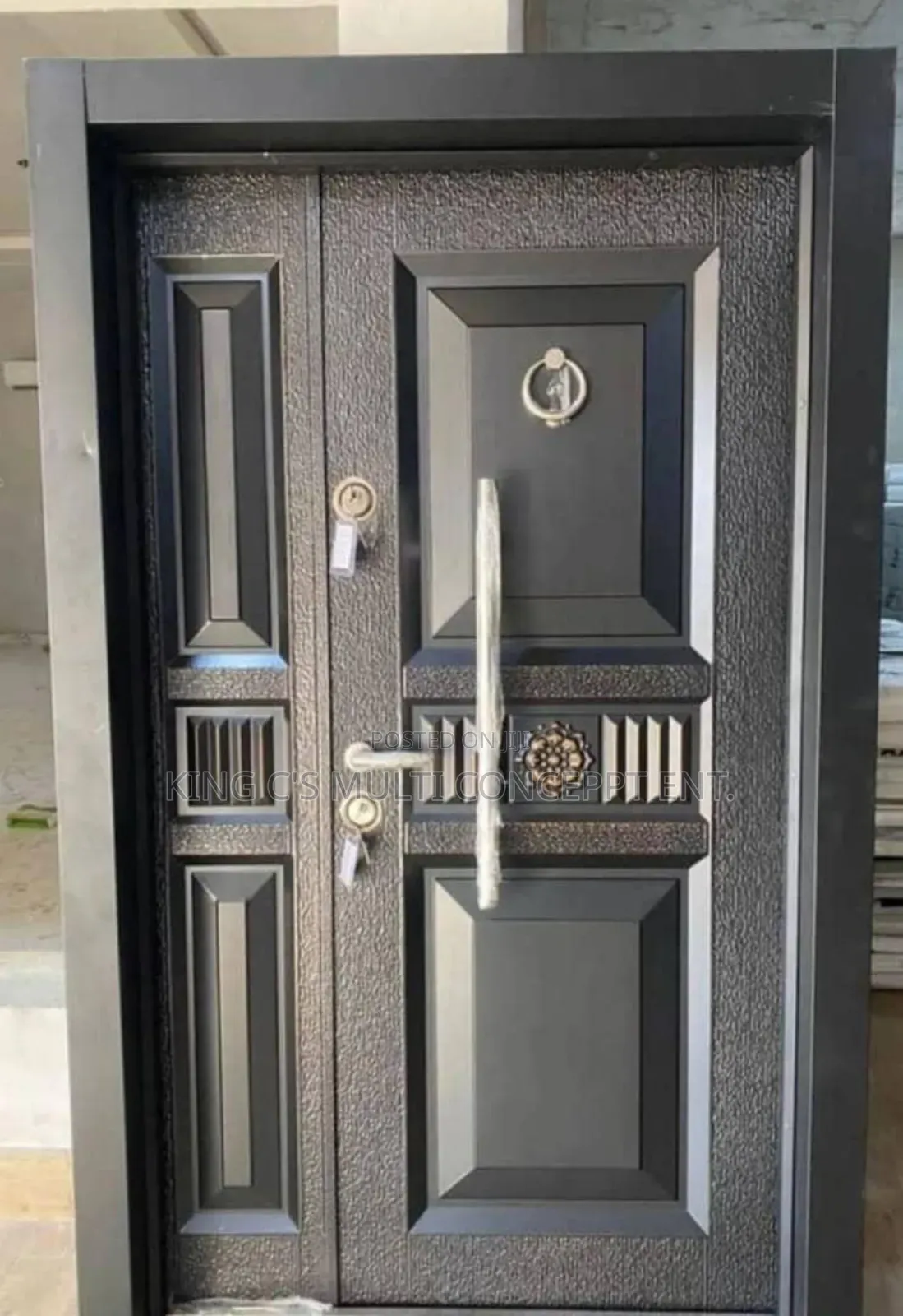 4ft Metallic Security Door For House Entrance
