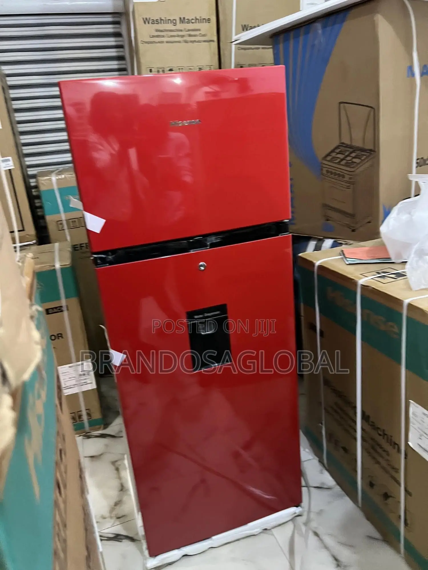 Modern Hisense 204l Double Door Refrigerator – Water Dispenser Version