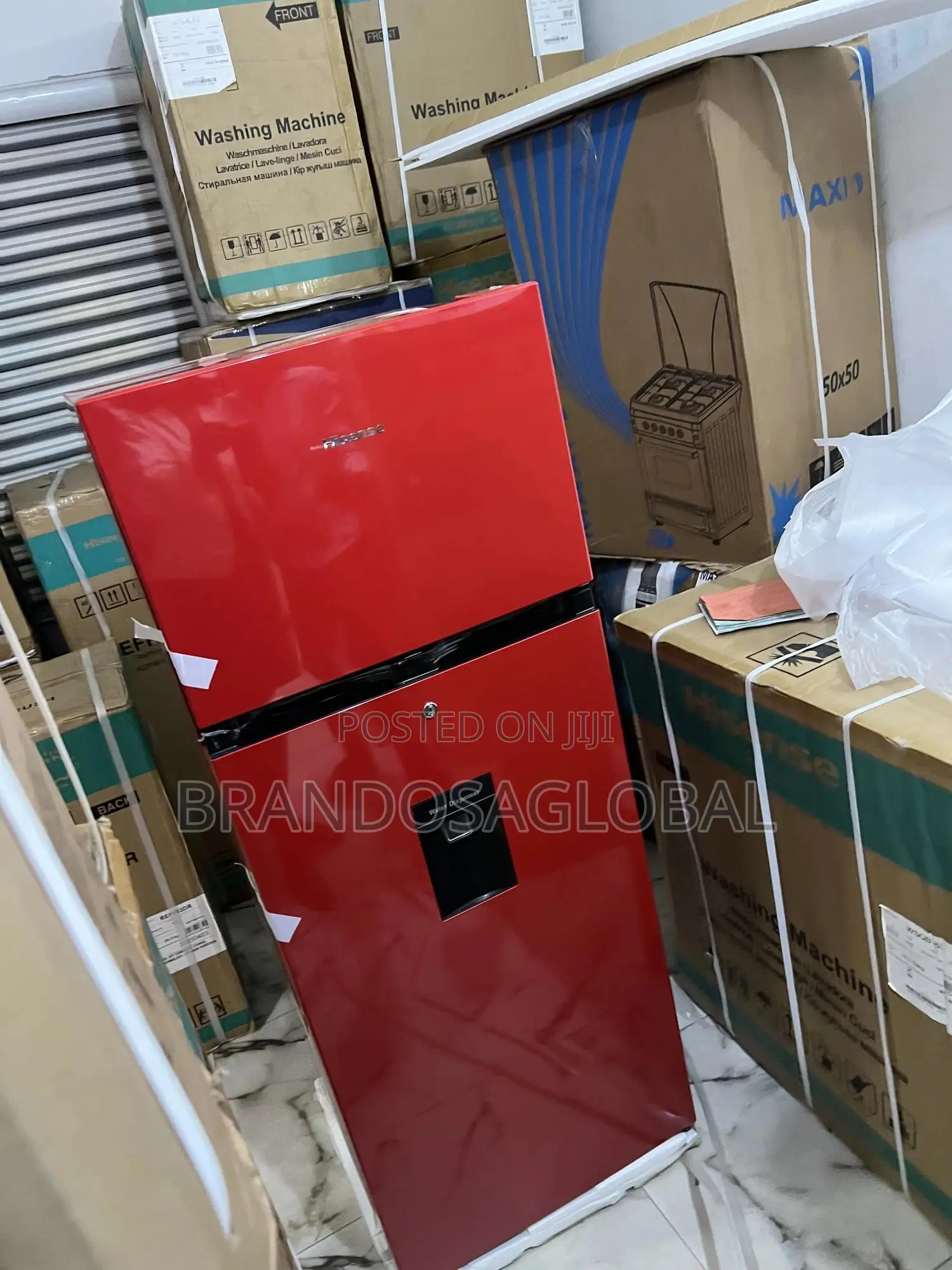 Hisense 204l Double Door Fridge – Water Dispenser Included