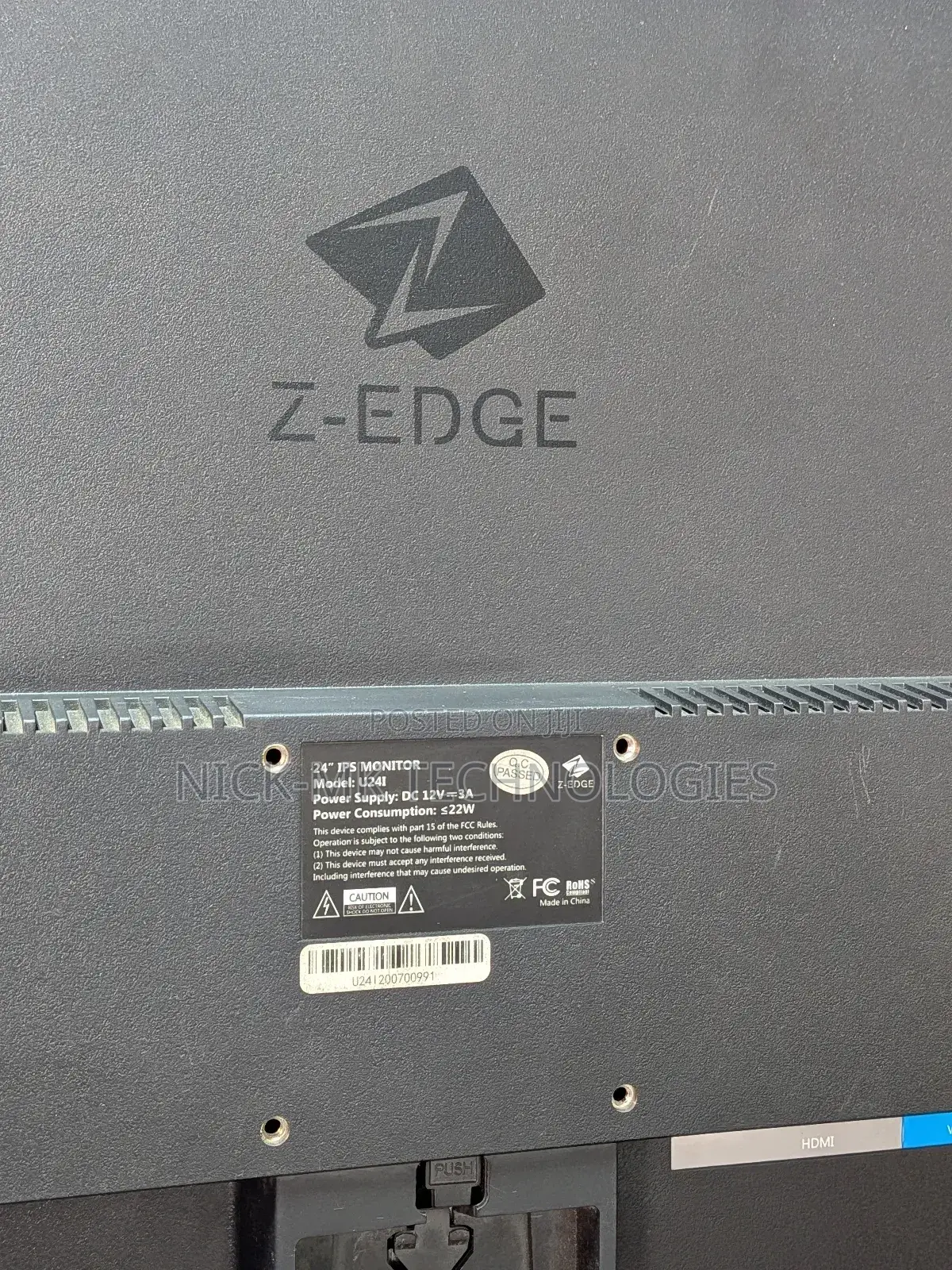Z-Edge Ips Monitor
