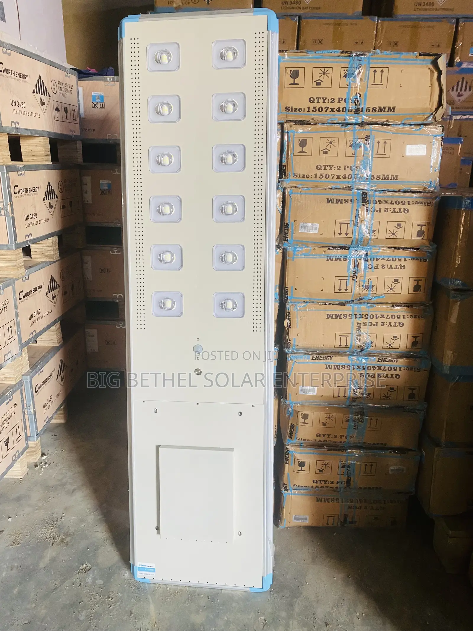 C2 100w Cworth All in One Solar Street Light