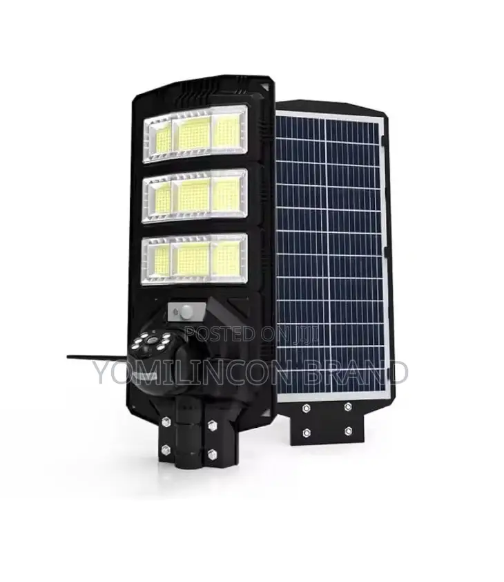 Gr Overseas 300w 4g Solar Street Light With CCTV Camera, 5mp, Hd Video