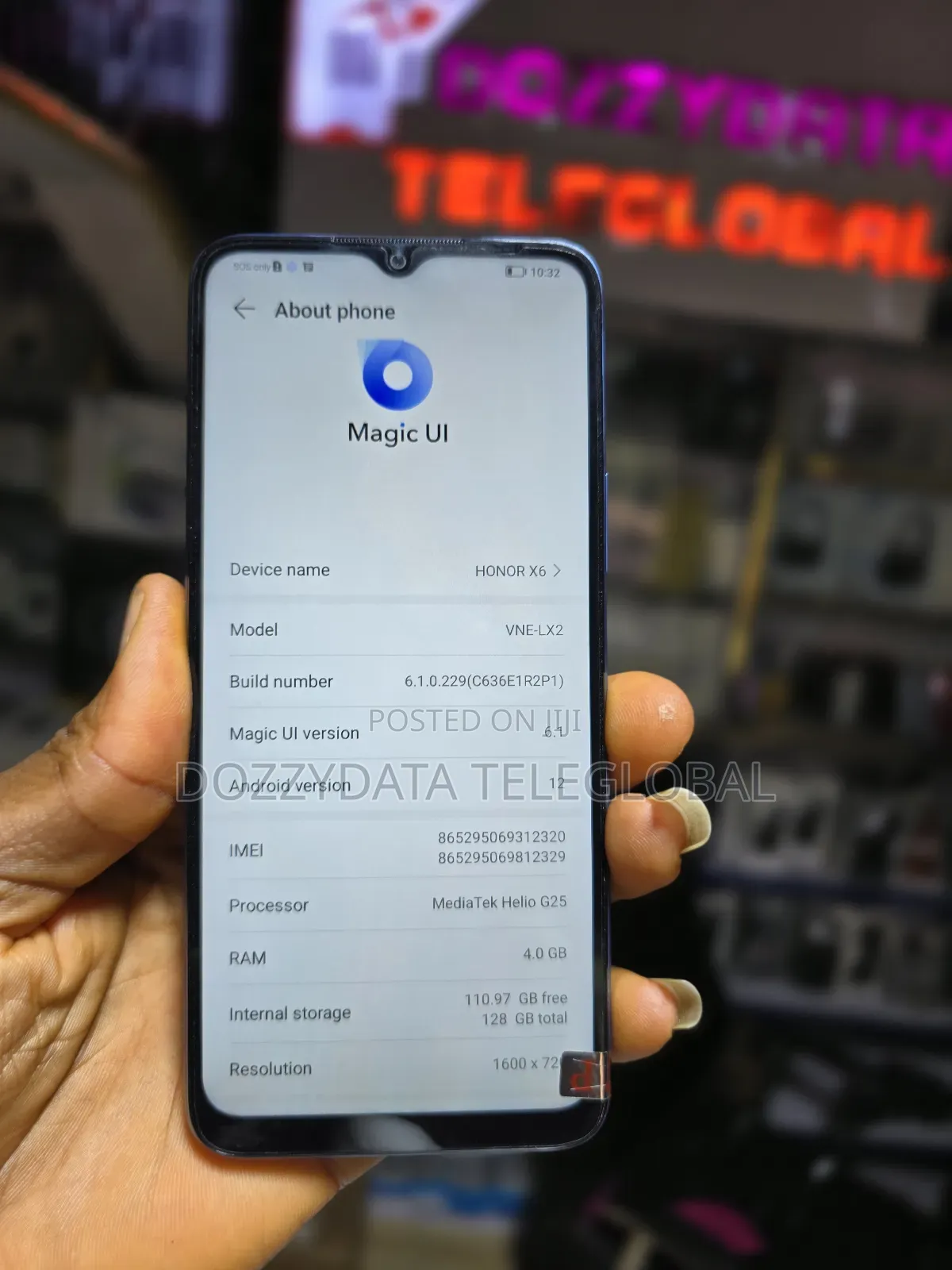 Honor X6 128 GB
