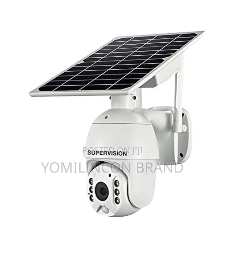 Supervision Wi-Fi 5mp High Resolution Solar PTZ Camera Can Rotate 360.
