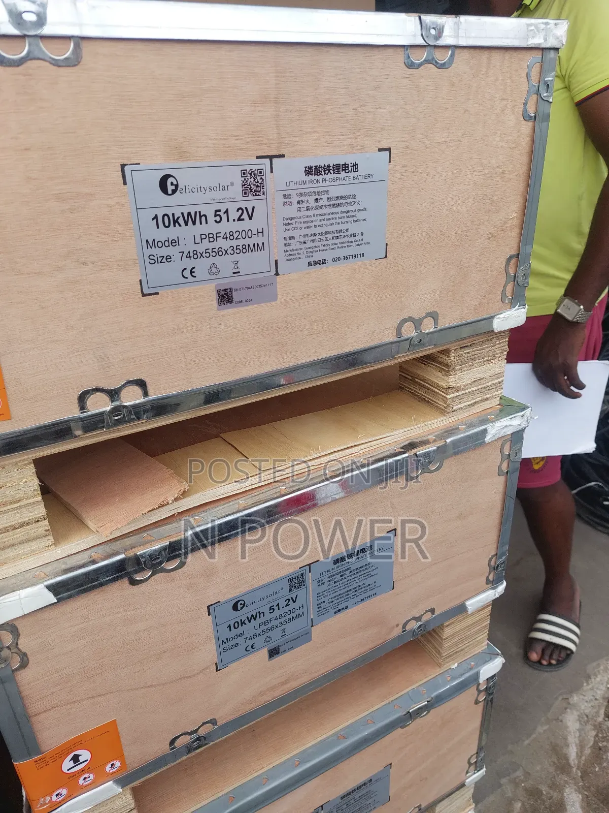 Felicity Solar Lithium Battery 10kwh 51v