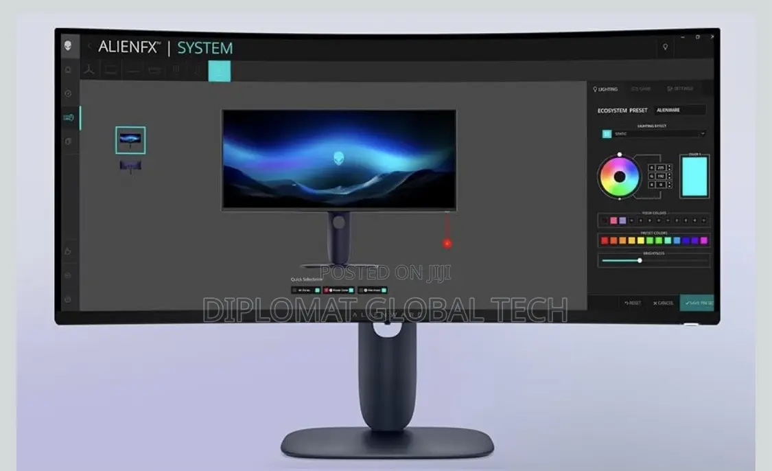 Alienware Aw3425dw 34 240hz Qd-Oled Curved Gaming Monitor 0.03ms WQHD