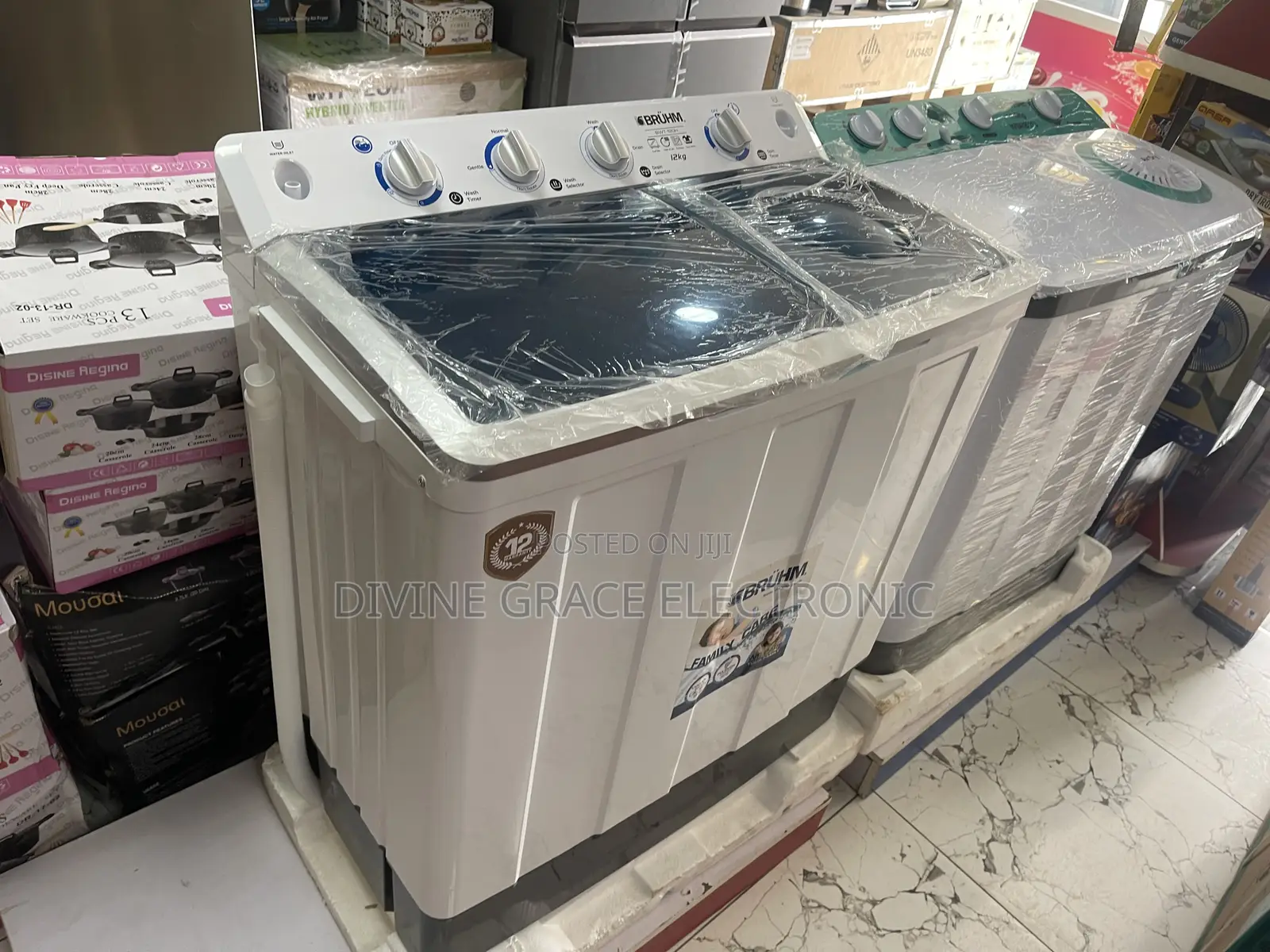 13kg Wash/Spin Bruhm Washing Machine