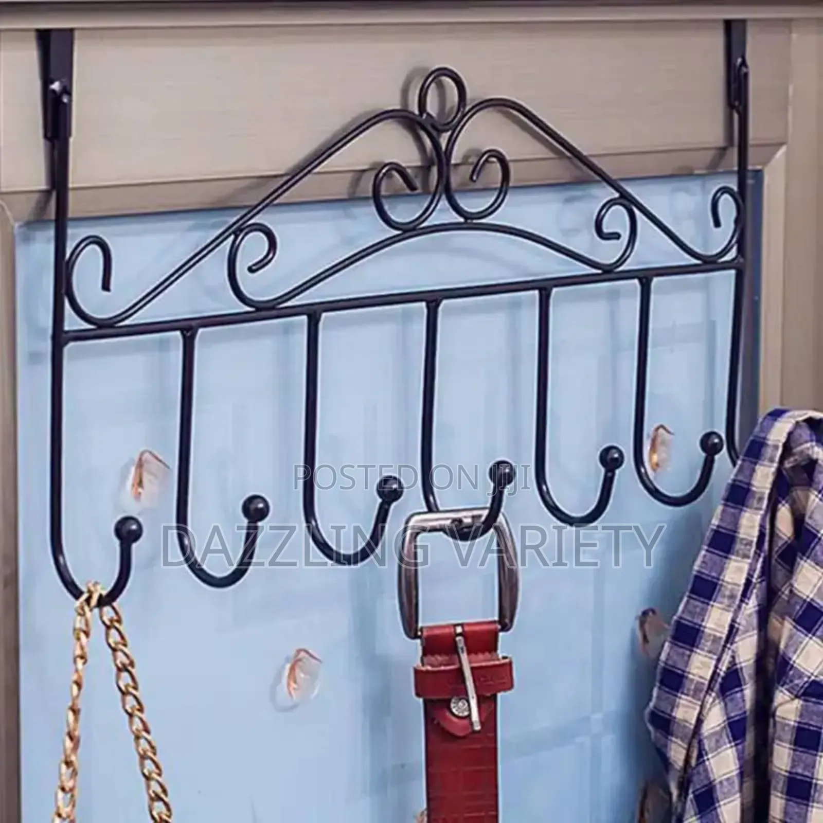 7-in-1 Over-the-Door Hanger (7 Hooks)