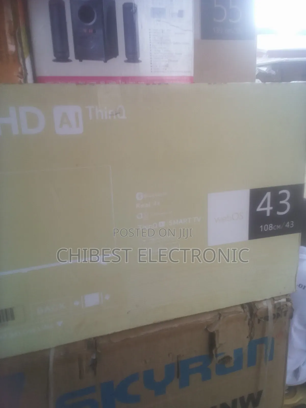 Smart Lg Tv With Two Years Warranty Brand New