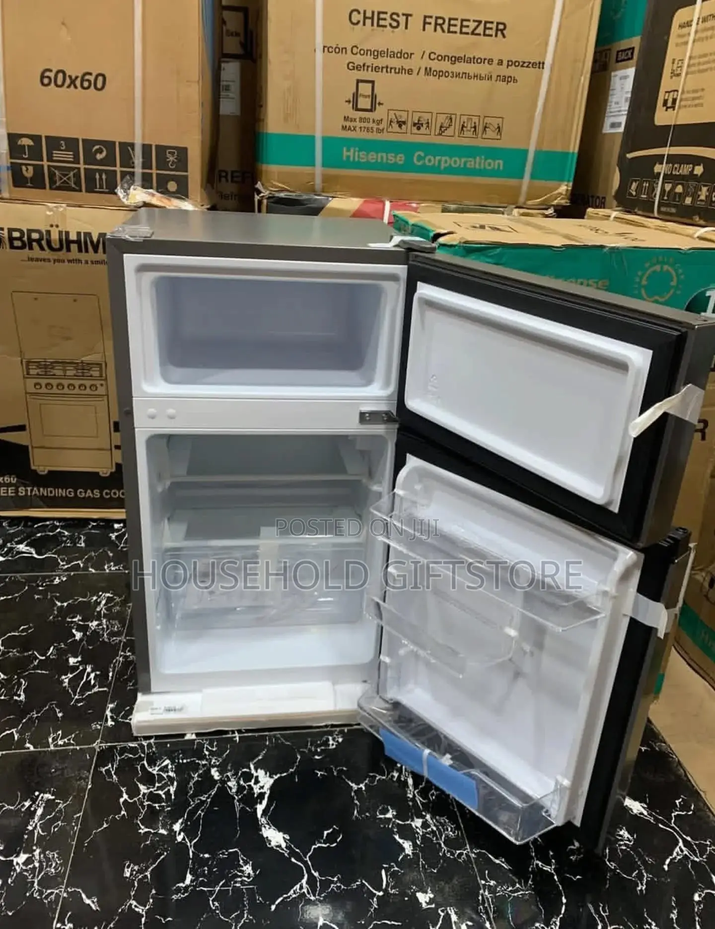 Hisense 120dr ( 87litres) Double Door Refrigerator