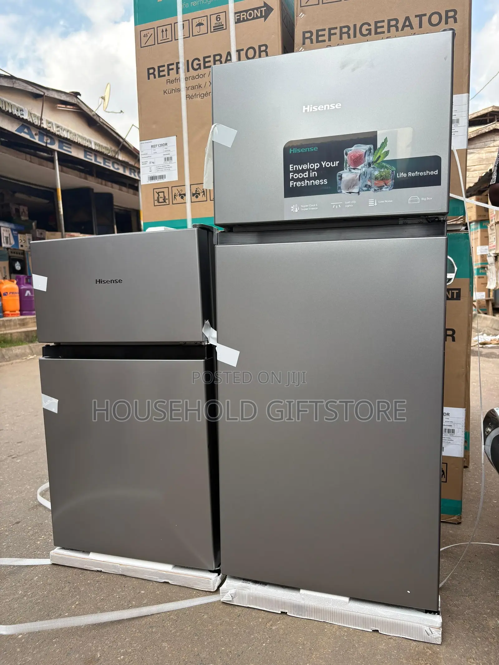 Hisense 120dr ( 87litres) Double Door Refrigerator
