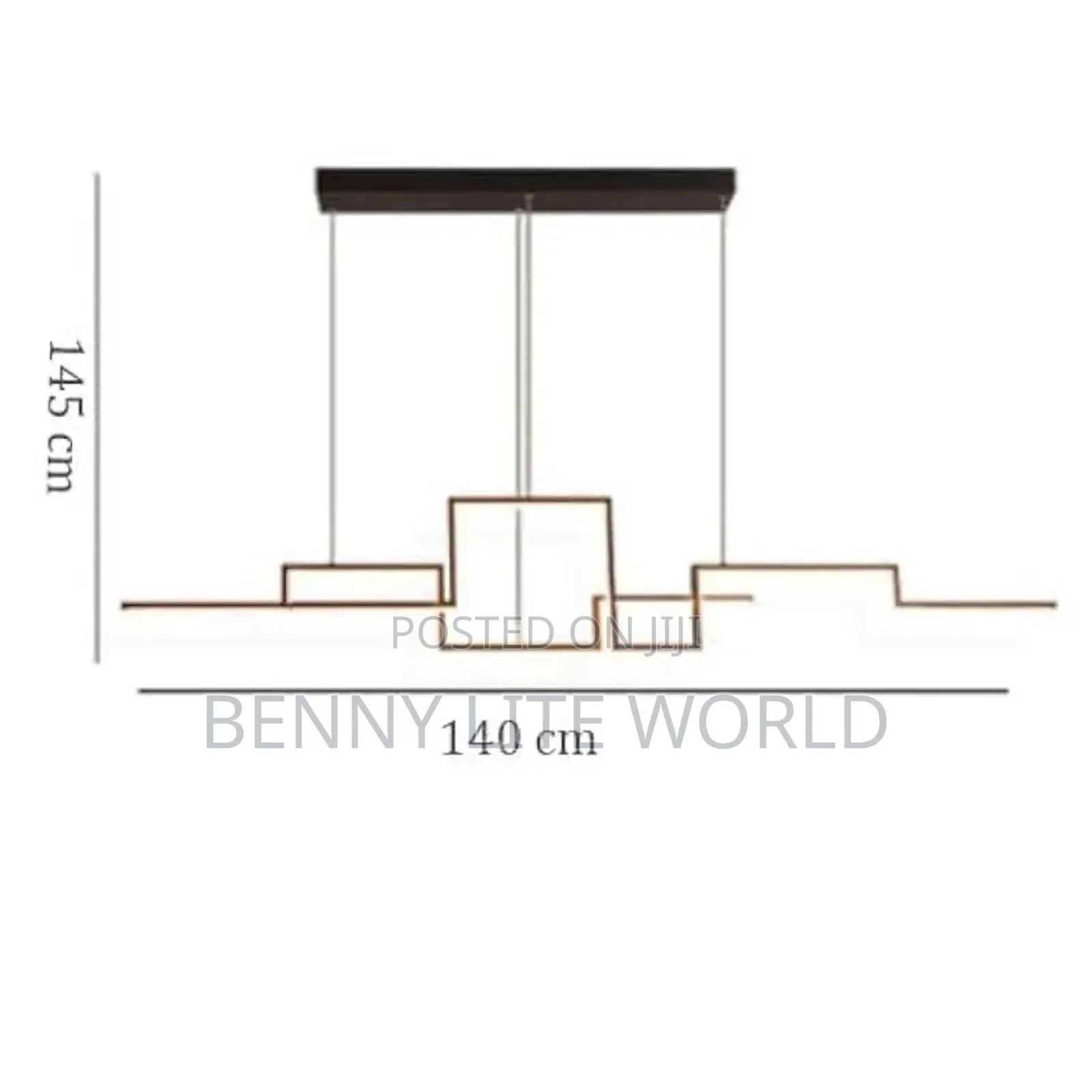 Led Dropping Chandelier for Dining, Kitchen and Kids Room