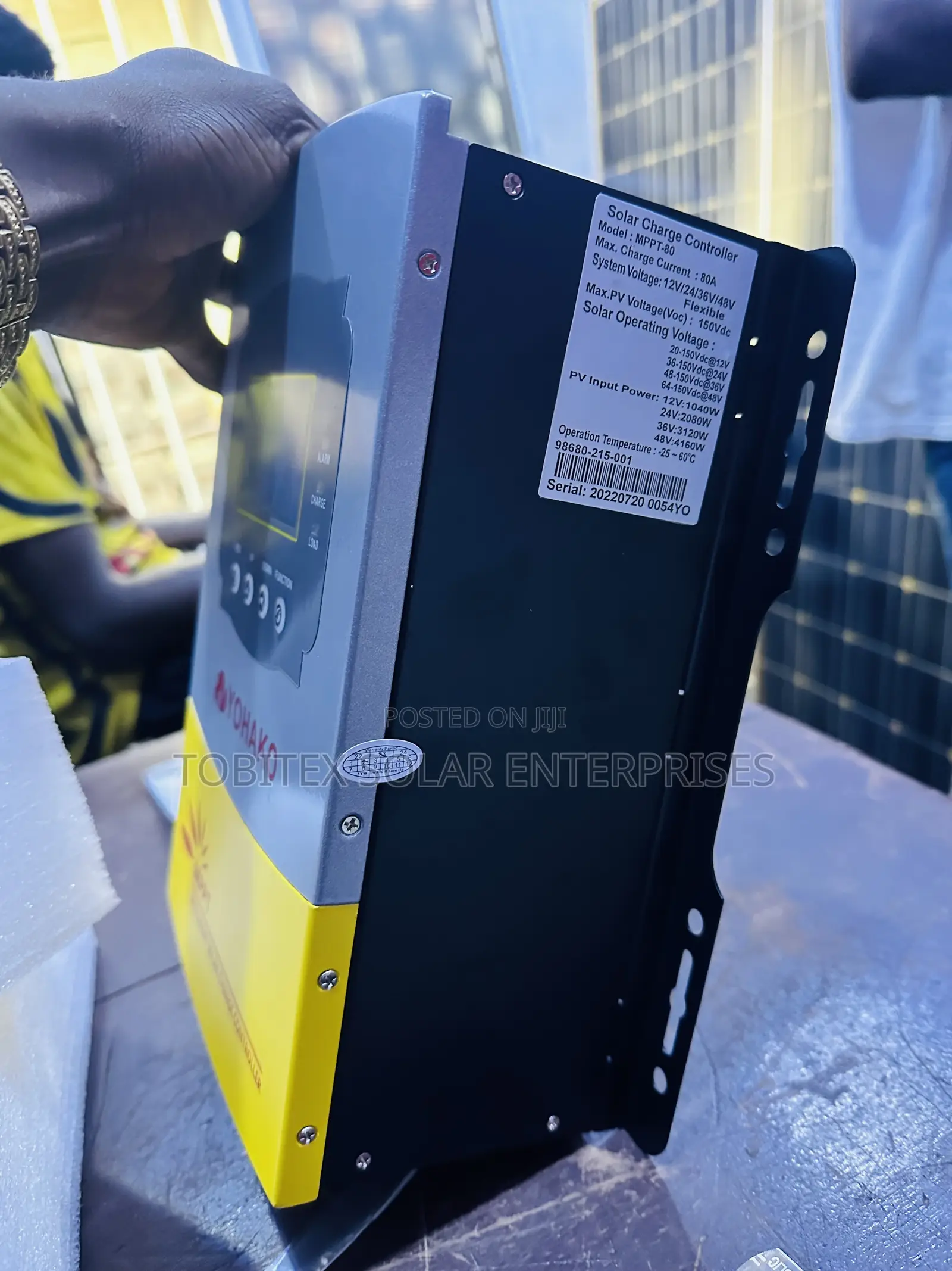 Yohako Solar Charge Controller 80a Promo