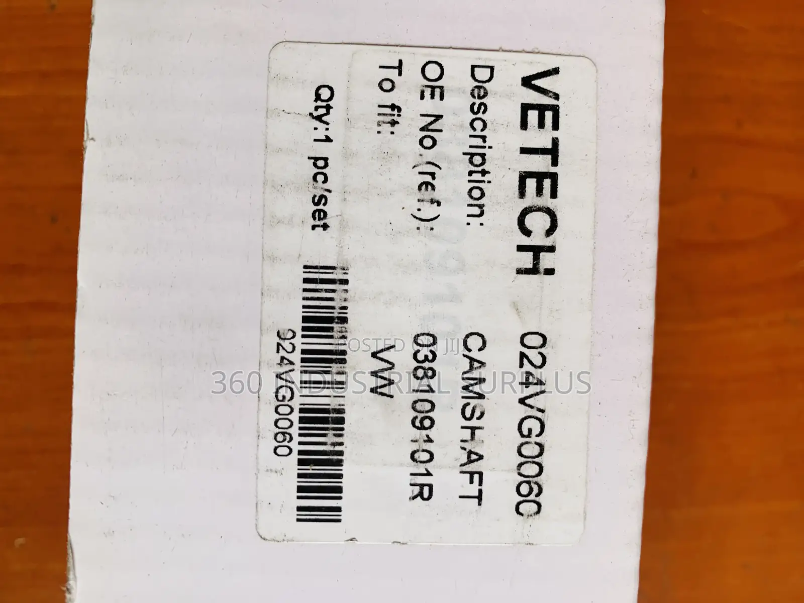 Genuine Camshaft for Vw Sharan I (7m8, 7m9, 7m6) R