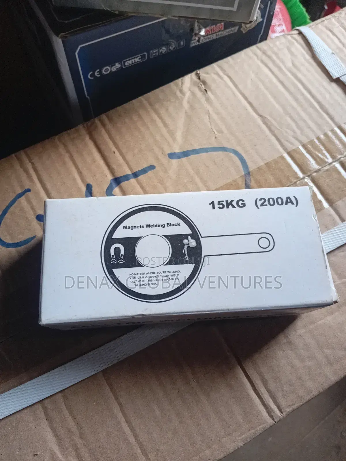 15kg Magnetic Welding Block 200 Amp