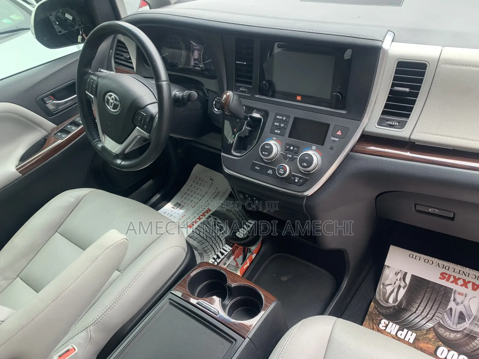 Toyota Sienna Limited Premium AWD (3.5L 6cyl 8A) 2018 White