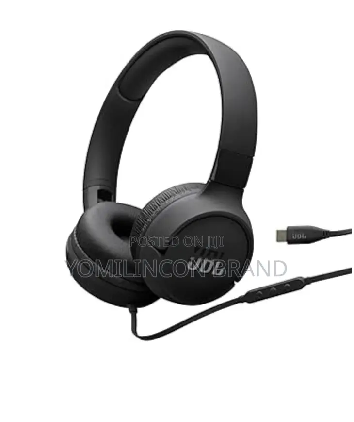 JBL Tune 520c on Ear Type C Wired Headphone, Pure Bass Sound,